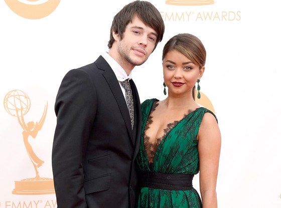 Matt Prokop, Sarah Hyland, Emmy Awards, 2013 Matt Prokop, Sarah Hyland, Emmy Awards, 2013